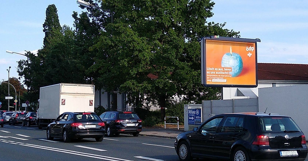 ÖDP Wahlwerbung in Oberasbach ÖDP Wahlwerbung in Oberasbach
