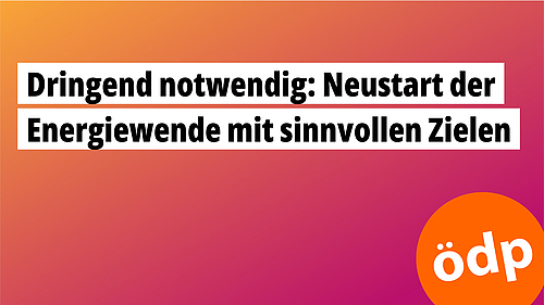 Neustart der Energiewende Neustart der Energiewende