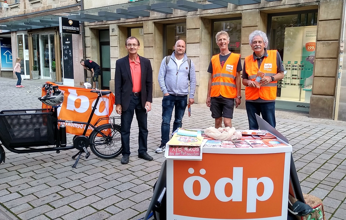 Klaus John, Christian Rechholz, Knut Schalldach und Krzysztof Malowanic