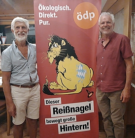 Verabschiedung der Kreisräte Sebastian Hamberger und Ludwig Maier