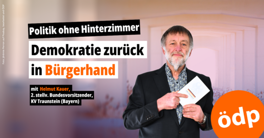 Demokratie zurück in Bürgerhand Demokratie zurück in Bürgerhand